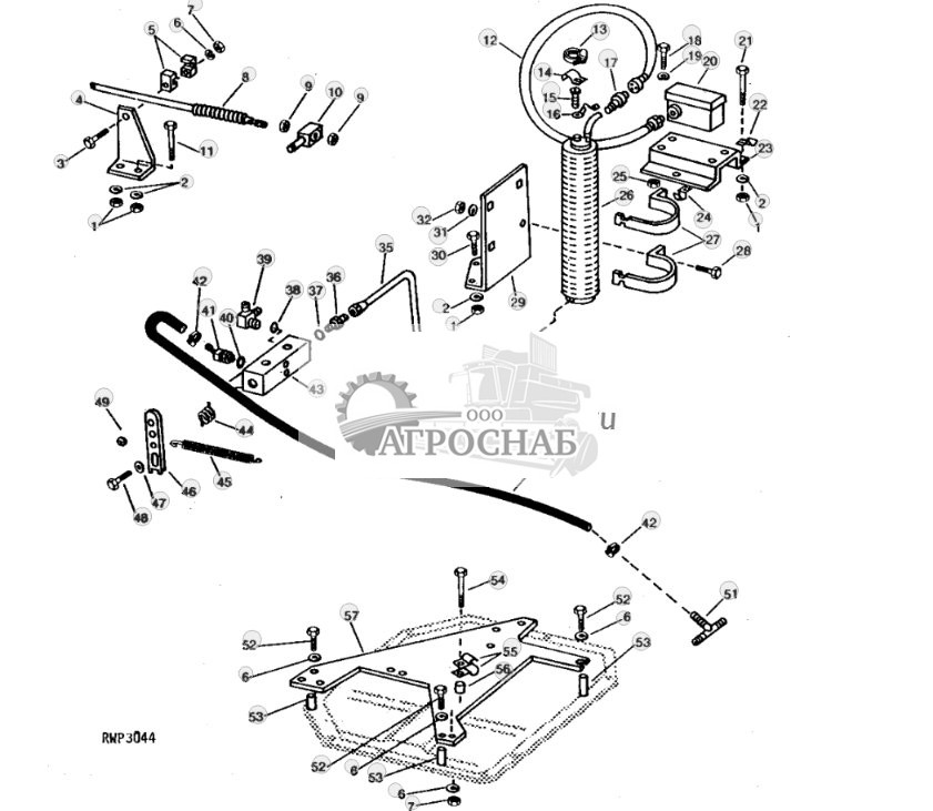 Auxiliary Brake Accumulator And Valve 